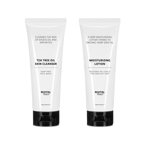 Nettoyant pour la Peau + Lotion hydratante