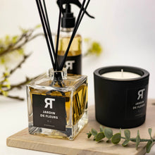 Charger l&#39;image dans la galerie, Paquet : Parfum d’Interieur, Bâtons de parfum et Bougie parfumée
